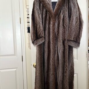Luxurious Raccoon Fur Coat